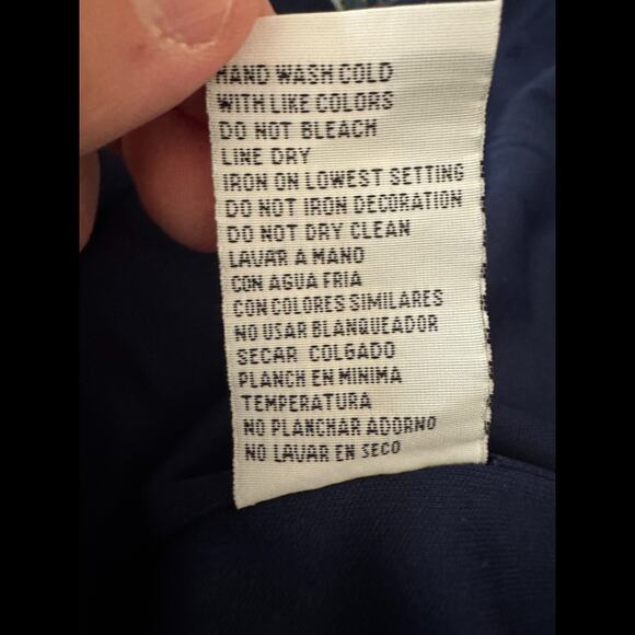 Madison Leigh Dress 18 Multicolor Sleeveless Beaded Neckline A-Line Polyester - Picture 11 of 13